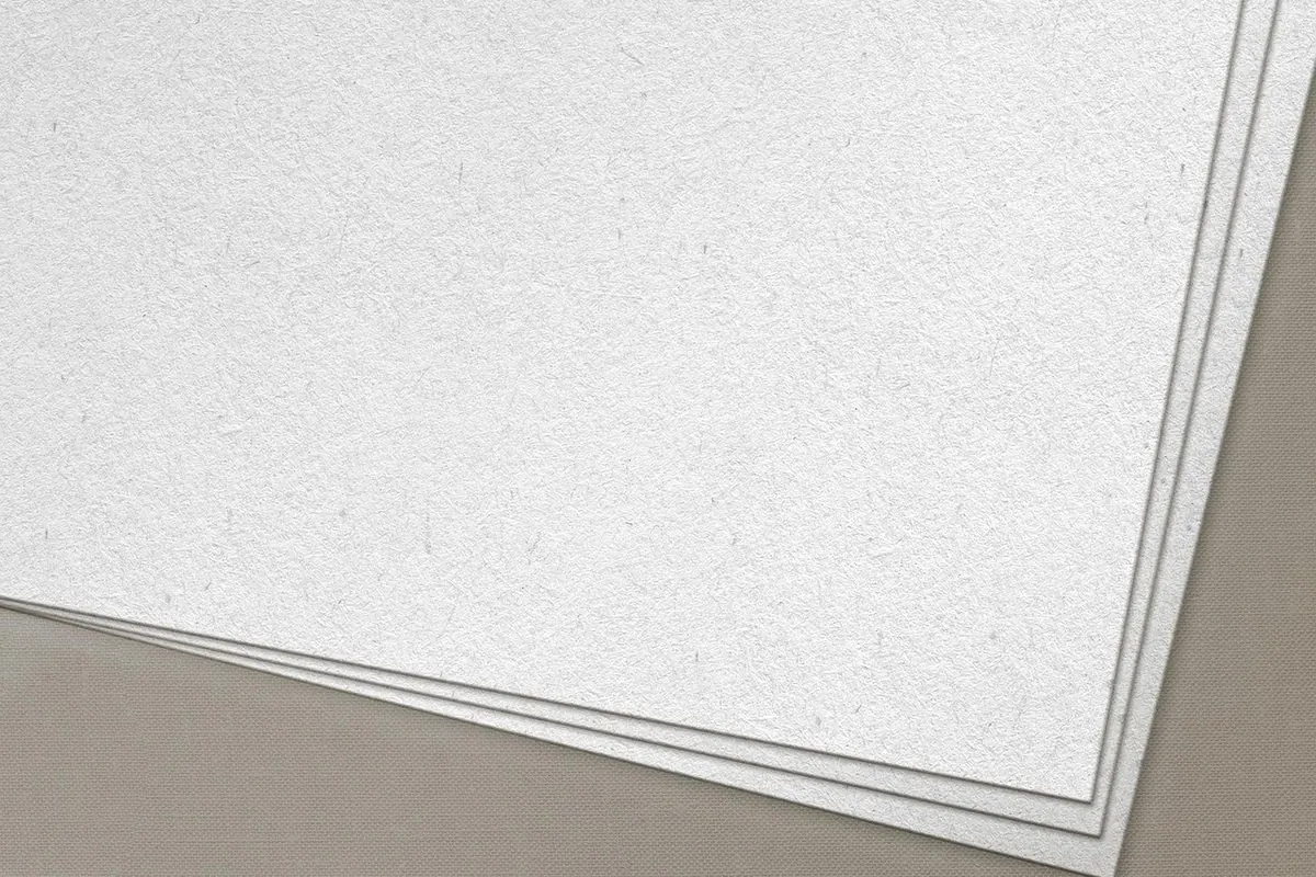 Chồng tấm xốp PVC trắng xếp lệch nhau